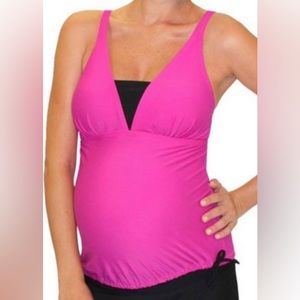Mermaid Maternity Swim Top Tankini